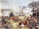 Push_on,_brave_York_volunteers Image of the death of General Brock at the Battle of Queenston Heights by John David Kelly (1862 - 1958).jpg
